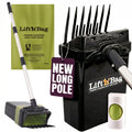 Neater Pets Lift N' Bag Dog Pooper Scooper, NEW 31” Longer Pole - Scoop-To-Bag Design, One-Handed Operation, Extra-Large Bags, Made in USA