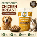 Peach Pet Freeze Dried Duck Liver Dog & Cat Treats, 3.5Oz High-Protein Organ Protein Snacks with No Additives for Pets Backtoschool