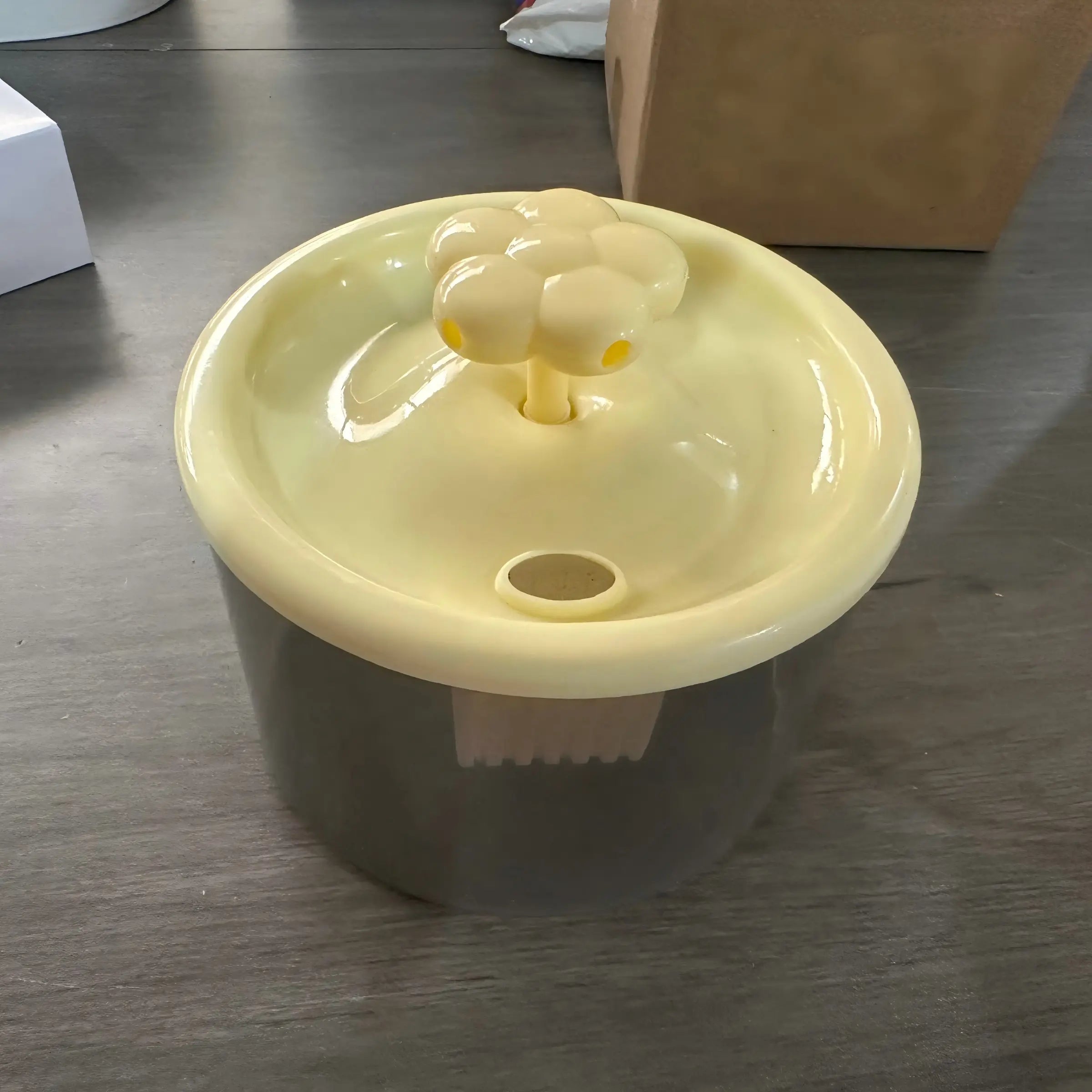 Cat Fountain Water Dispenser, Transparent Design, Quiet Operation, USB Powered, Recirculating Filter, Indoor Cat Drinking Accessory
